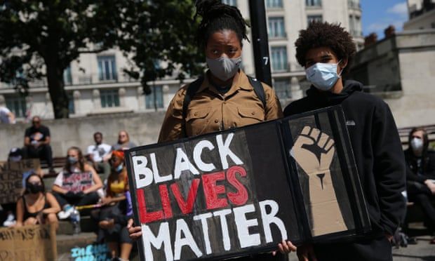 Image: Black Lives Matter protests (Source: The Guardian)