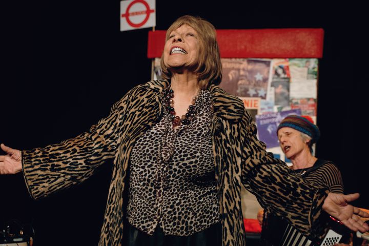 Janet Evans performing, Reclaim The Street